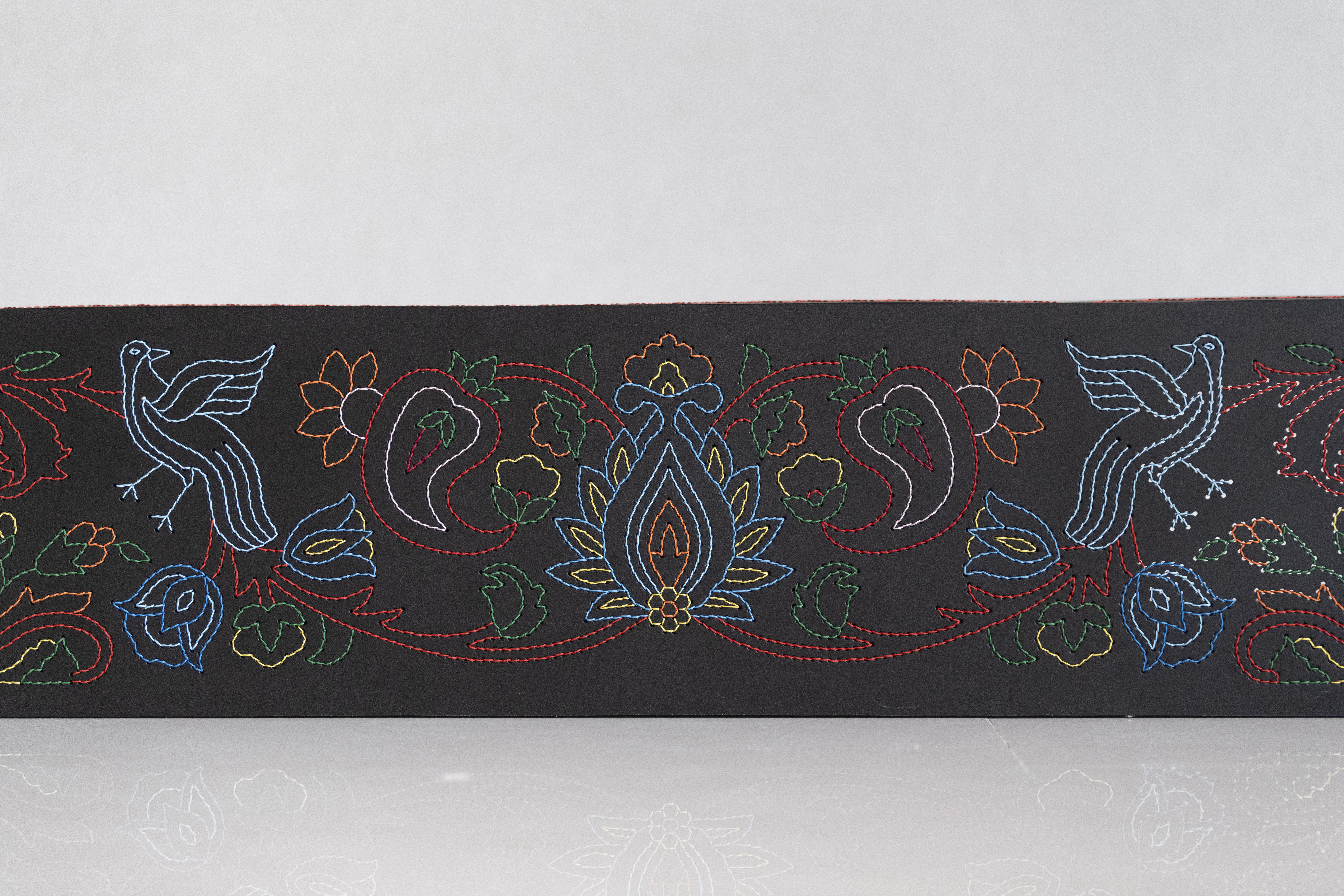 Bakhtiari Carpet TV Shelf